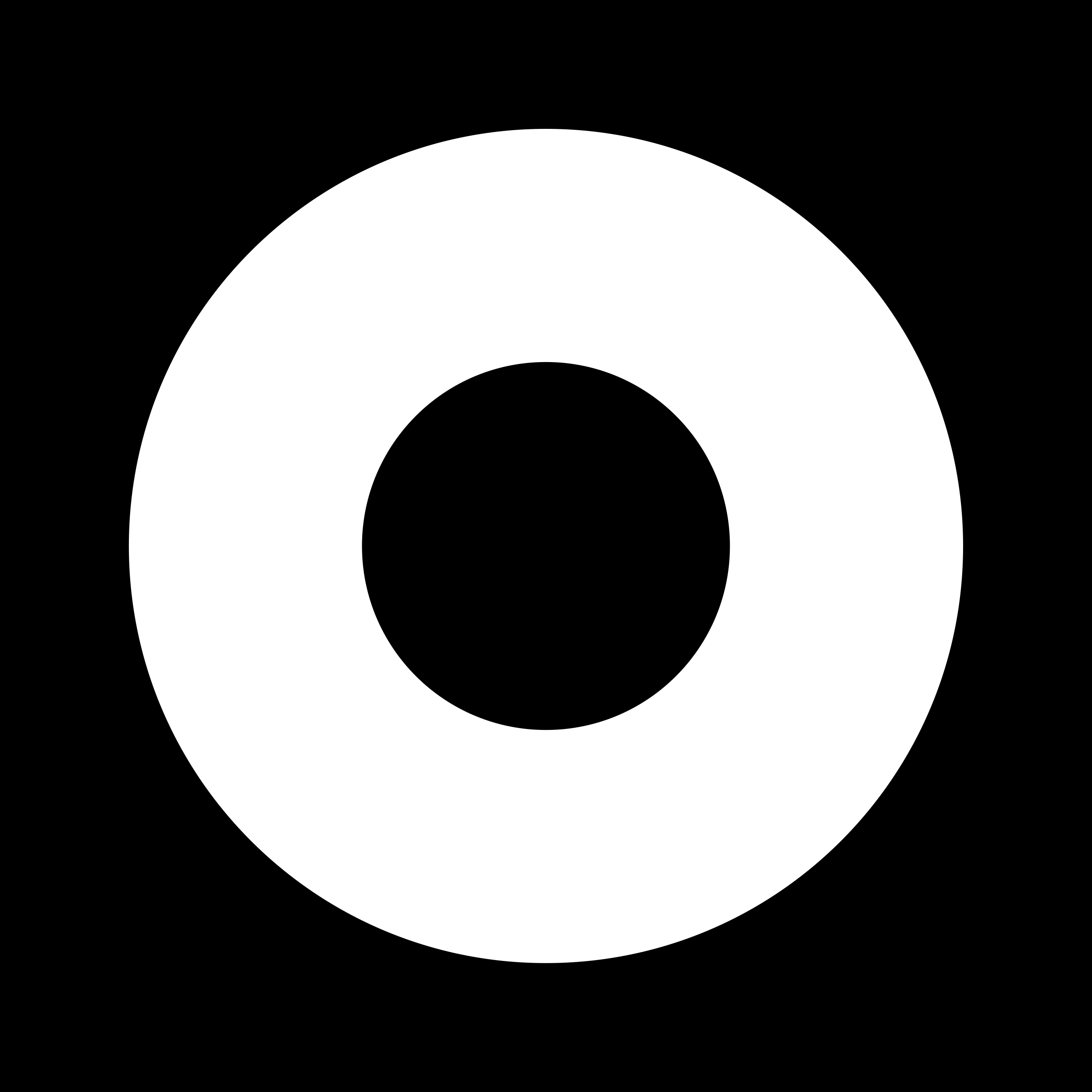 Circle Inside A Square Outline Svg Vector Free Vectors